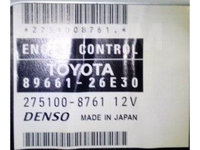 ECU Calculator motor Toyota Hiace 89661-26E30 275100-8761 {