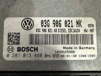 ECU calculator motor Volkswagen cod 03G 906 021 NK / 0 281 013 440