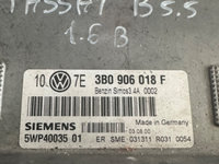 ECU calculator motor Volkswagen Passat cod 3B0 906 018 F / 5WP40035 01