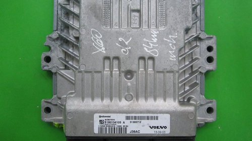 ECU Calculator motor Volvo V40 1.6 tdci 31355