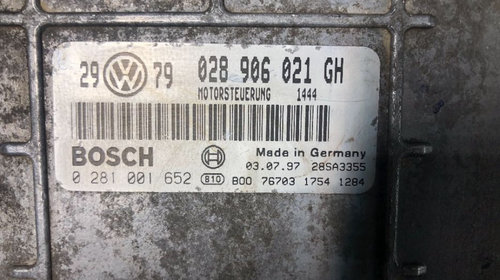ECU Calculator motor VW 1.9 tdi 028906021GH cu stag1+ immo off MSA15