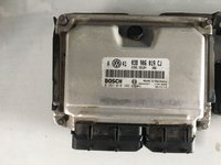 ECU Calculator motor VW Bora, VW Golf 4 038906019CJ 038 906 019 CJ 0281010302 0 281 010 302