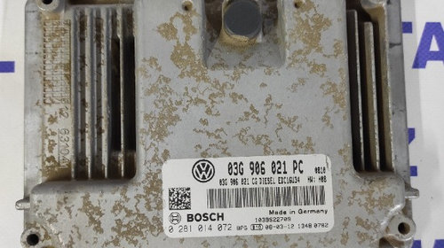 ECU Calculator Motor VW Caddy, 0281014072, 03