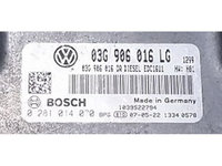 ECU Calculator motor VW Caddy 1.9 tdi 03G906016LG 0281014070 EDC16U1 BJB{