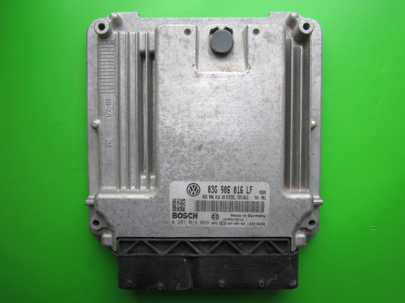 ECU Calculator motor VW Caddy 2.0SDI 03G906016LF 0281014069 EDC16U1 BST H01+