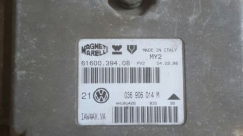 ECU Calculator motor VW Golf4 036906014M 6160