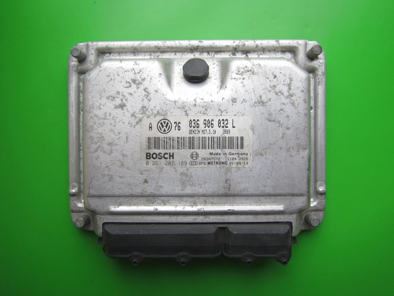 ECU Calculator motor VW Golf4 1.4 036906032L 02612