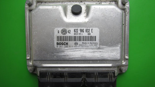 ECU Calculator motor VW Golf4 2.8 022906032E 