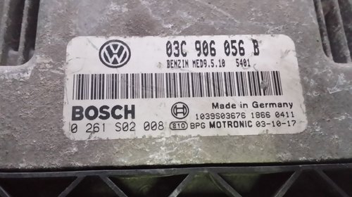 ECU Calculator motor VW Golf5 1.6FSI 0261S02008, 03C906056B
