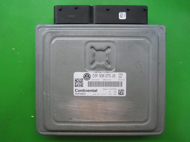 ECU Calculator motor VW Jetta 1.2 03F906070JS 5WP44852 SIMOS 10.23A CBZB H10