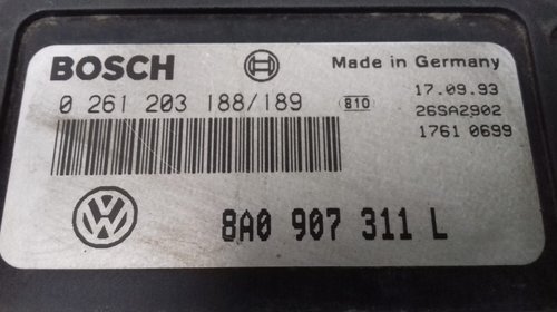 ECU Calculator motor VW Passat 1.8 8A0907311L