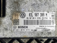ECU Calculator Motor VW Passat 2.0 TDI 0281016374 03L907309N