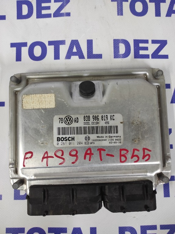 Ecu calculator motor VW Passat B5.5 1.9 TDI, cod 038906019KC 0281011204