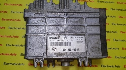 ECU Calculator motor VW Polo 1.0 0261203744/7