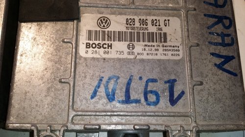 ECU Calculator motor VW Sharan 1.9 tdi 028906