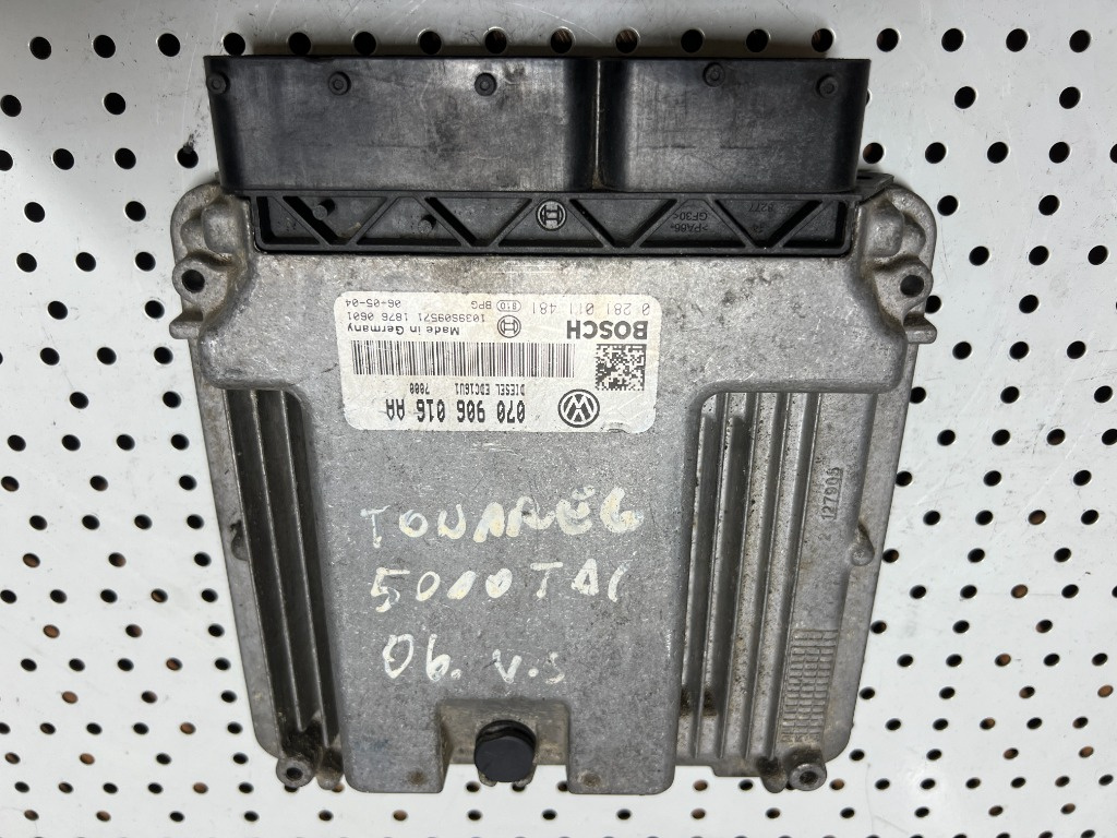 ECU / Calculator Motor VW Touareg [7L] 5.0 TDI [V6] Cod : 070906016AA 0281011481
