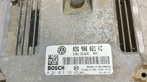 ECU Calculator motor VW TOURAN 1, 9 tdi 02810