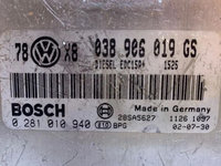 ECU CALCULATOR VW PASSAT B 5.5 1.9 TDI COD OEM 038 906 019 GS