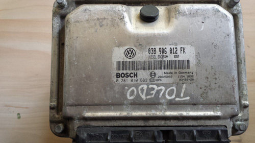 Ecu Cod 038906012fk Vw Audi Seat Skoda 1 9 Td