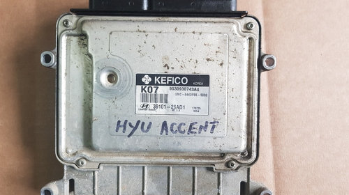 Ecu motor hyundai accent 2008 1,4b,cod piesa 