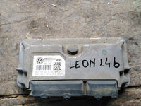 Ecu motor seat leon,anul 2007,motor 1,4 benzina,63 kw,cod piesa 03C906024AK