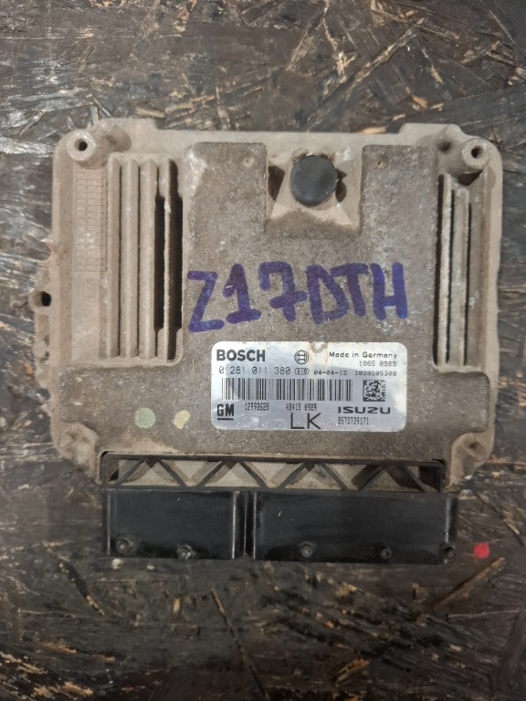 ECU Opel 1.7 Z17DTH 0281011380 - imagine 1