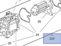 EGR cu carcasa Opel Zafira C 2.0 original GM