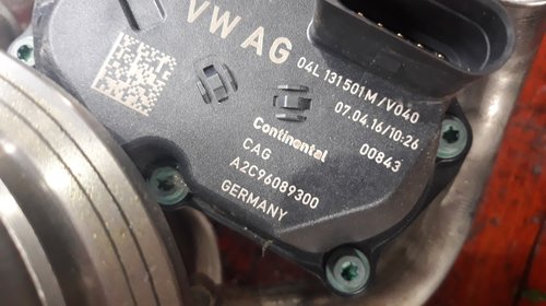 EGR cu racitor gaze Skoda Octavia 3 Sedan 1.6 TDI 110 cai motor CXX CXXB cod 04L131501M 04L131512BH