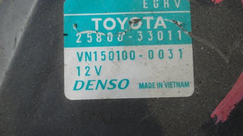 EGR Toyota Yaris/Auris 1.4 D4D Cod piesa: 25800-33011