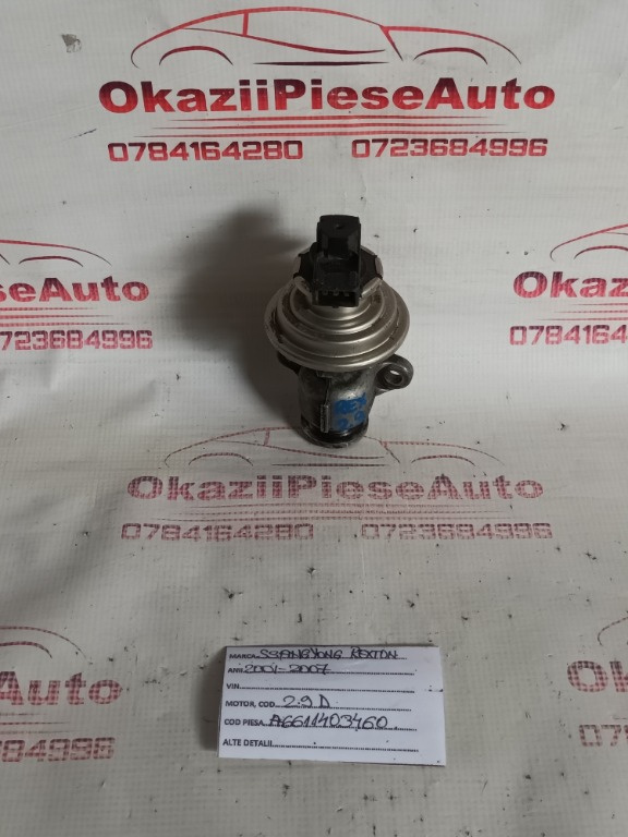 EGRSSANGYONG REXTON 2001-2007 2.9 D A6611403460