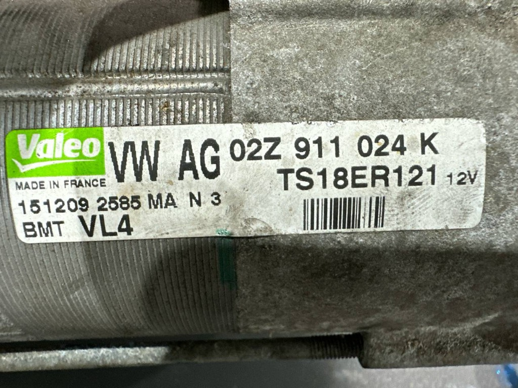 Electromotor 02Z911024K VW Multivan T5 (
