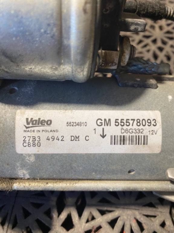 Electromotor 1.3 CDTI Opel Astra J EURO 