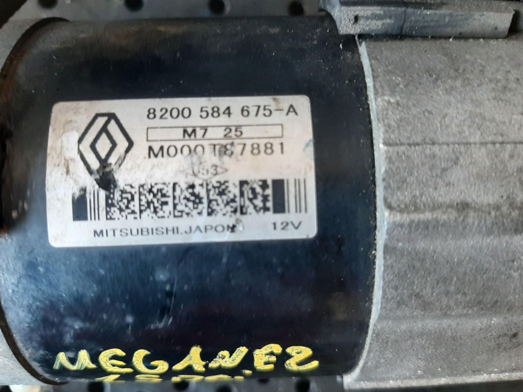 Electromotor 1.5 dci renault megane 2 cl