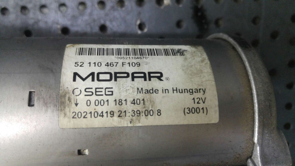 Electromotor 1.6 d jeep compass mp 52110