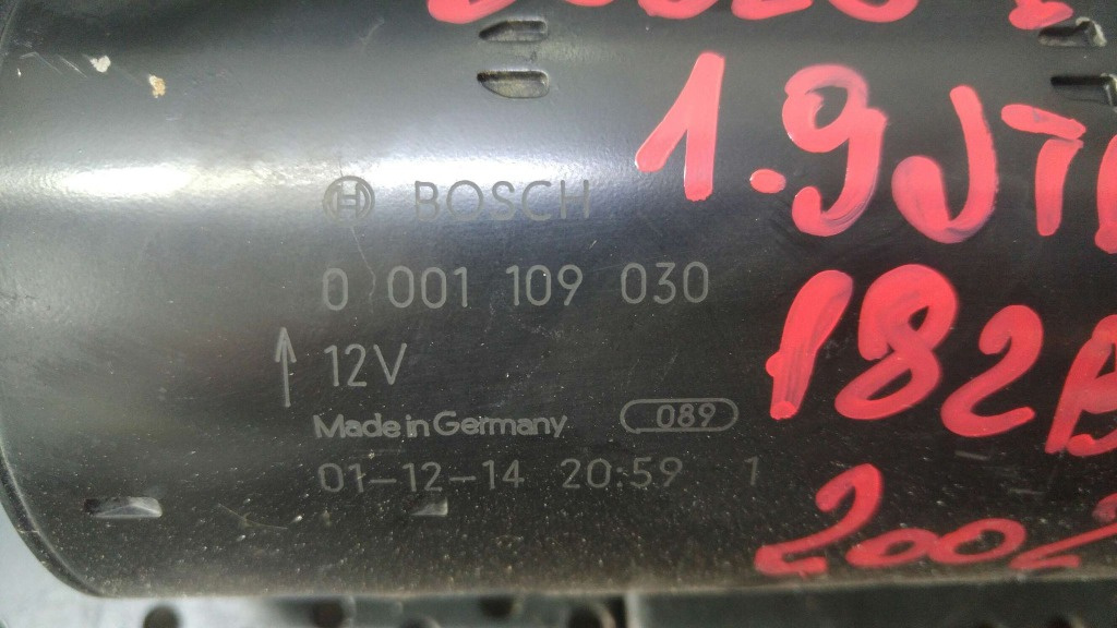 Electromotor 1.9 jtd fiat doblo 1 000110