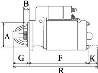 Electromotor 12V 085kW HYUNDAI ELANTRA V ELANTRA VI I20 I I40 I I40 I CW VELOSTER KIA CARENS IV CERATO II CERATO III RIO III SOUL I 1.4/1.6 09.08- CARGO CAR116709