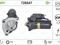 Electromotor 726047 VALEO pentru CitroEn Xm Peugeot 405 Peugeot 605 Peugeot 306 Peugeot Boxer CitroEn Jumper CitroEn Relay CitroEn Xantia CitroEn Evasion CitroEn Synergie Peugeot 806 Fiat Ulysse Peugeot 406 CitroEn Dispatch CitroEn Jumpy Fiat Scudo P