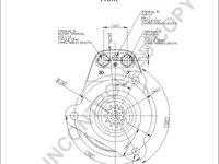 Electromotor 860516GB PRESTOLITE ELECTRIC pentru Iveco Eurotech Iveco Eurotrakker Iveco Eurostar Iveco M Iveco Turbotech