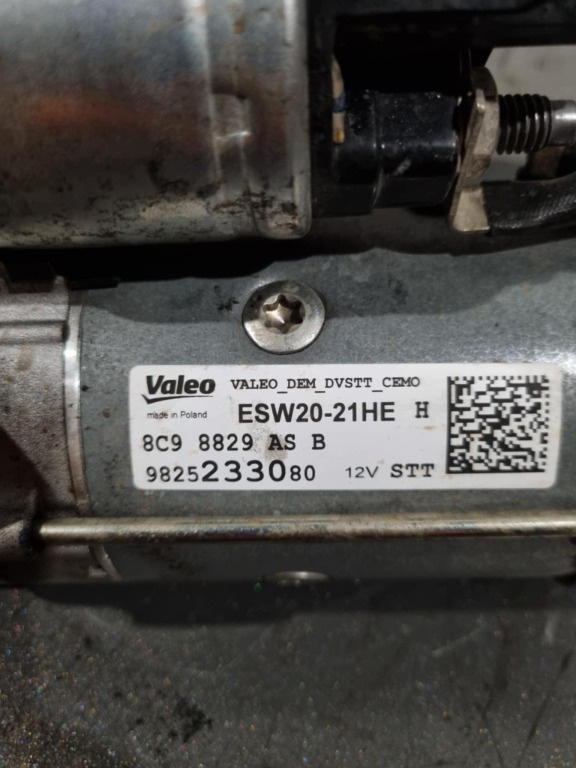 Electromotor 9825233080 CITROËN Jumpy I
