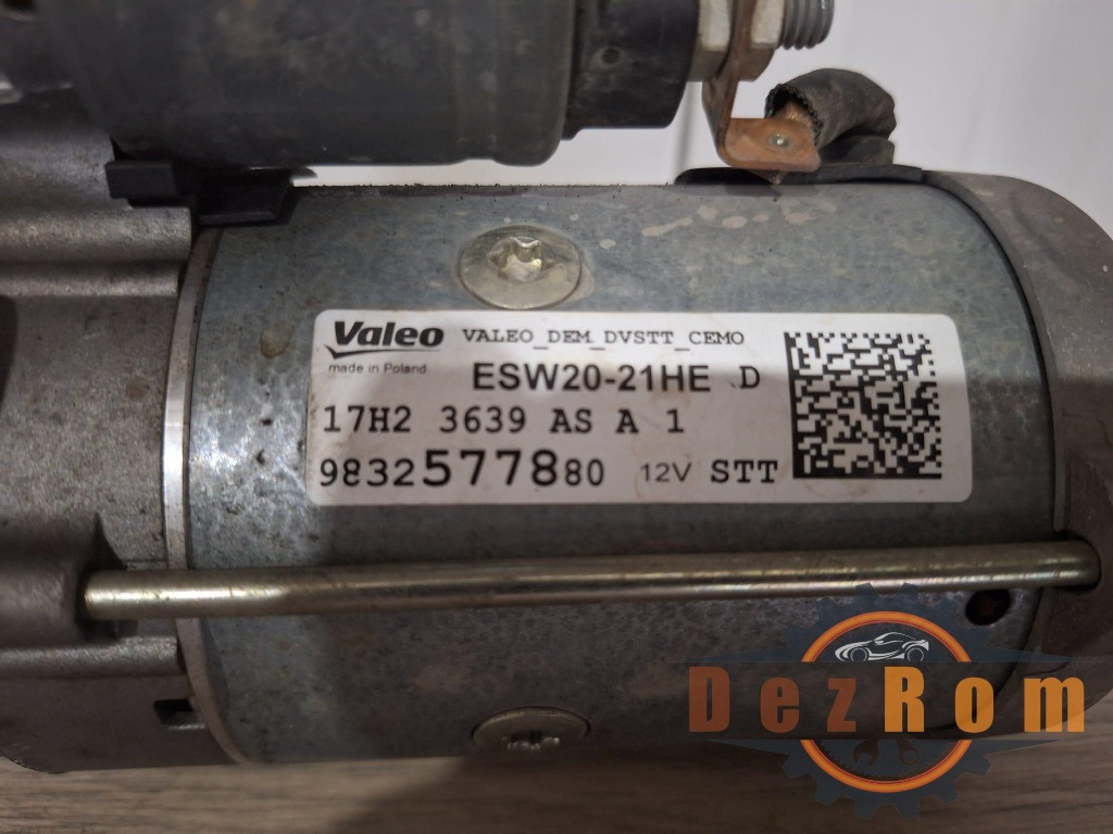 Electromotor 9832577880 Vauxhall Combo M