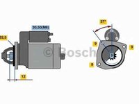 Electromotor ALFA ROMEO 159 939 BOSCH 0 001 108 239