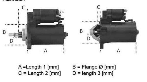 Electromotor ALFA ROMEO GT 937 ELSTOCK 25-300