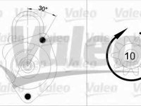 Electromotor AUDI 80 8C B4 VALEO 455933