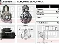 Electromotor AUDI A2 8Z0 DELCOREMY DRS6980