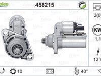 Electromotor AUDI A3 8P1 VALEO 458215