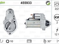 Electromotor AUDI A4 8E2 B6 VALEO 455933