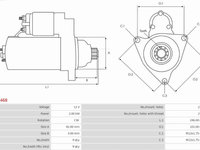 Electromotor AUDI A4 Avant III (8ED, B7) Turism, 11.2004 - 06.2008 AS-PL S0468