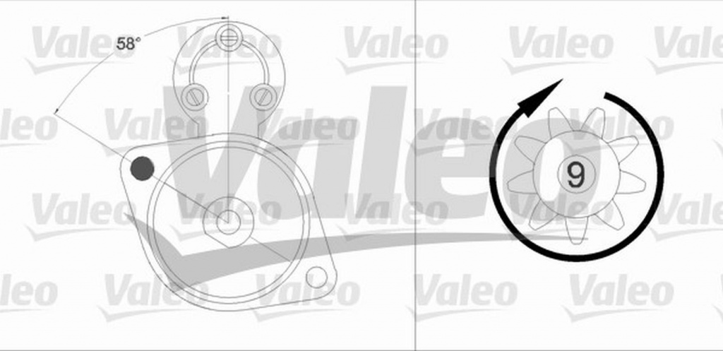 Electromotor AUDI A4 Cabriolet 8H7 B6 8HE B7 VALEO 458211