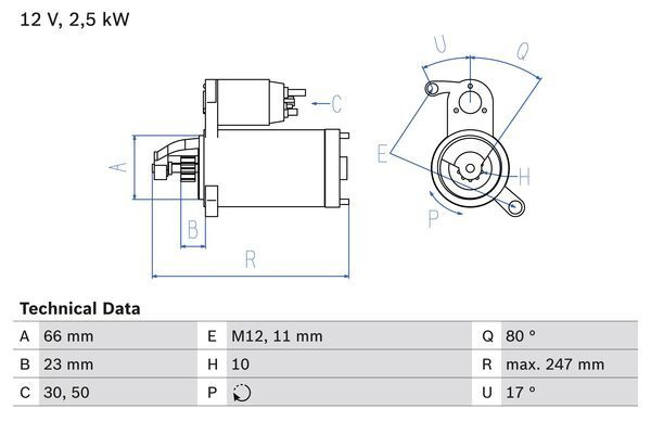 Electromotor # Audi A6 3.0 [4g2; c7] tdi quattro m