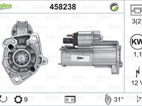 Electromotor AUDI A6 4F2 C6 VALEO 458238